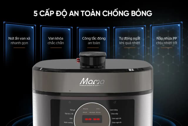 So sánh giá Nồi áp suất điện Sunhouse Mama SHD1580 5 lít rẻ nhất? - Ảnh 14