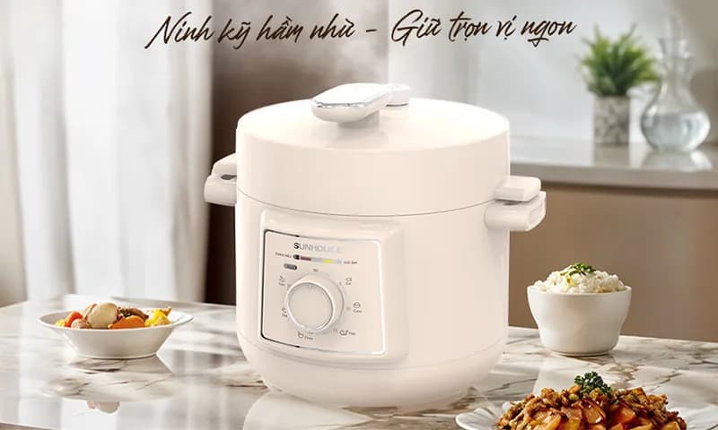 So sánh giá Nồi áp suất điện Sunhouse SHD1520 2.5 lít - Tìm sản phẩm giá rẻ nhất - Ảnh 7