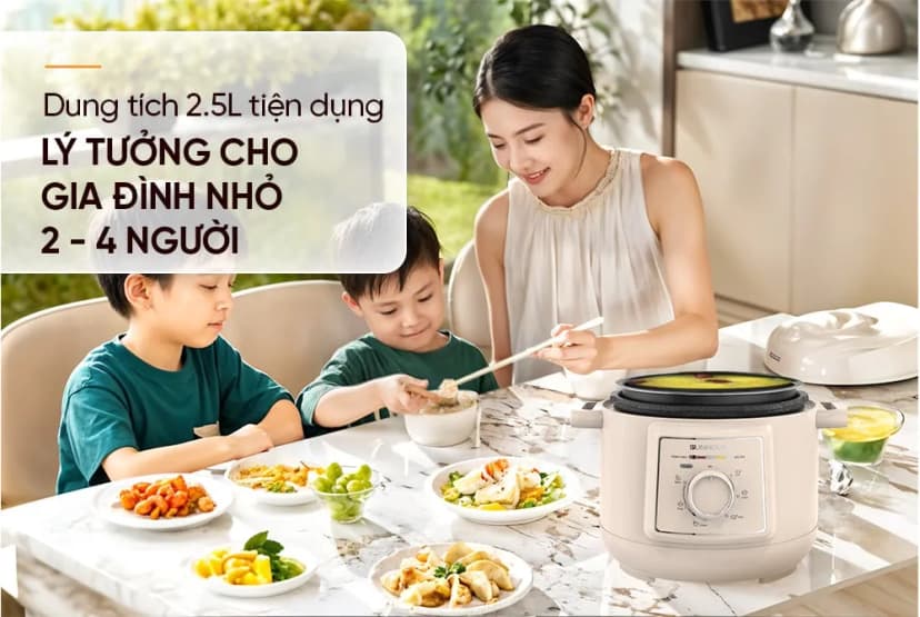 So sánh giá Nồi áp suất điện Sunhouse SHD1520 2.5 lít - Tìm sản phẩm giá rẻ nhất - Ảnh 8