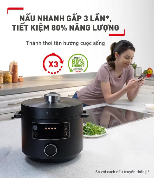 So sánh giá Nồi áp suất điện Tefal CY754830 4.8 lít rẻ nhất? - Ảnh 15