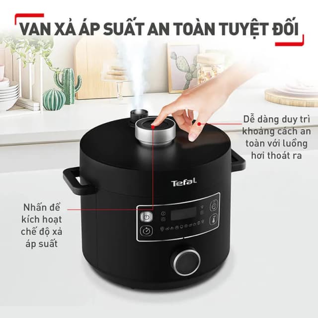 So sánh giá Nồi áp suất điện Tefal CY754830 4.8 lít rẻ nhất? - Ảnh 10