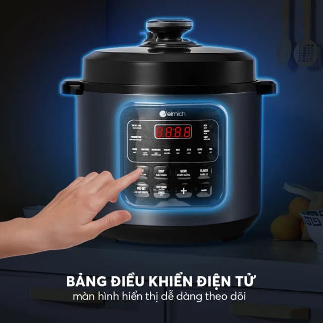 So sánh giá Nồi áp suất điện tử Elmich PCE-8571 6 lít rẻ nhất? - Ảnh 3