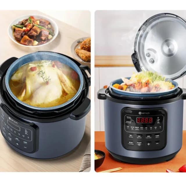 So sánh giá Nồi áp suất điện tử Elmich PCE-8571 6 lít rẻ nhất? - Ảnh 5