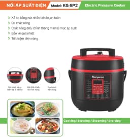 Nồi áp suất điện Kangaroo KG6P2 6 lít - Giá rẻ nhất hôm nay - Ảnh 13