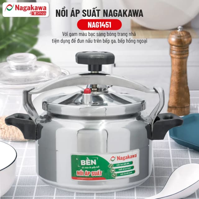 Top 1 so sánh giá Nồi áp suất điện Nagakawa NEP5288 5 lít - Tìm sản phẩm giá rẻ nhất - Ảnh 12