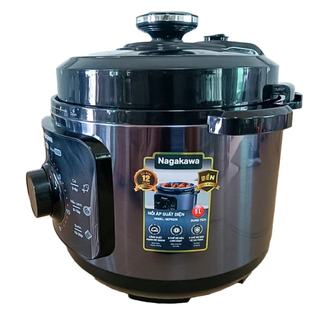 Top 1 so sánh giá Nồi áp suất điện Nagakawa NEP5288 5 lít - Tìm sản phẩm giá rẻ nhất - Ảnh 16