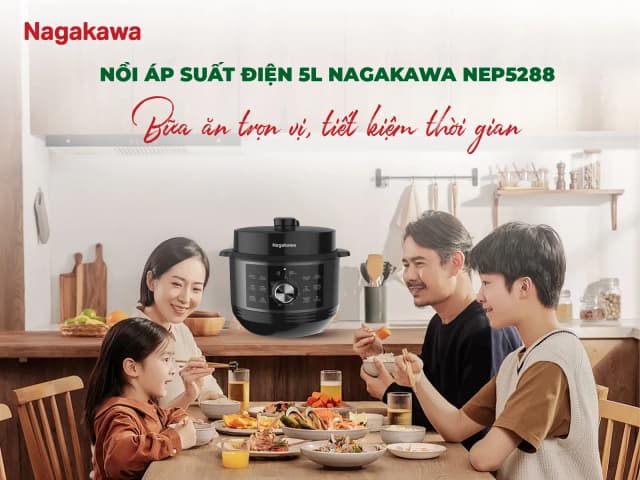 Top 1 so sánh giá Nồi áp suất điện Nagakawa NEP5288 5 lít - Tìm sản phẩm giá rẻ nhất - Ảnh 7