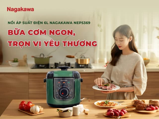 Top 1 so sánh giá Nồi áp suất Nagakawa NEP5369 6 lít - Tìm sản phẩm giá rẻ nhất - Ảnh 12