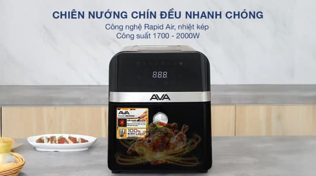 So sánh giá Nồi chiên không dầu AVA 9 lít ZG94WG rẻ nhất? - Ảnh 2