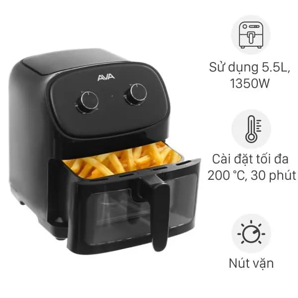 So sánh giá Nồi chiên không dầu AVA 9 lít ZG94WG rẻ nhất? - Ảnh 14
