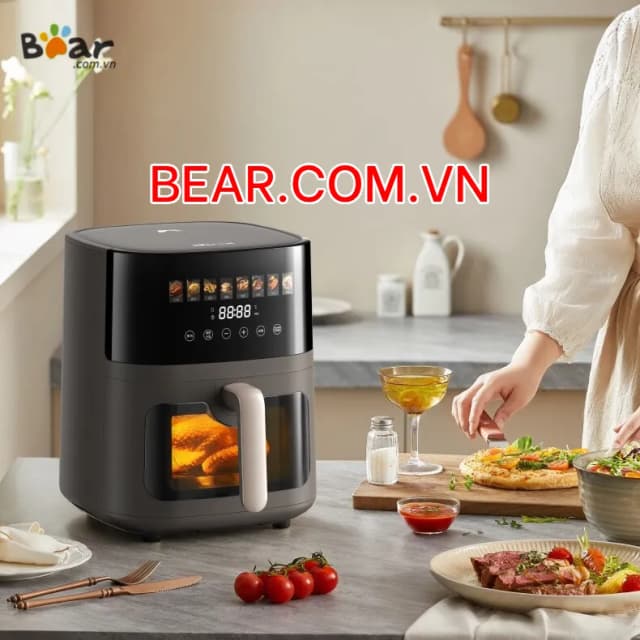 Top 1 so sánh giá Nồi chiên không dầu Bear 6 lít AFR-165VY - Tìm sản phẩm giá rẻ nhất - Ảnh 11