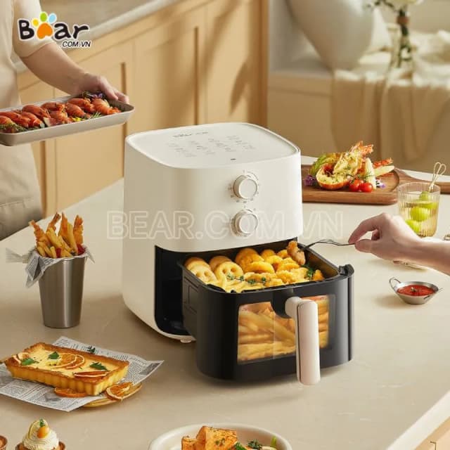 Top 1 so sánh giá Nồi chiên không dầu Bear 9 lít AFR-215BF - Tìm sản phẩm giá rẻ nhất - Ảnh 16