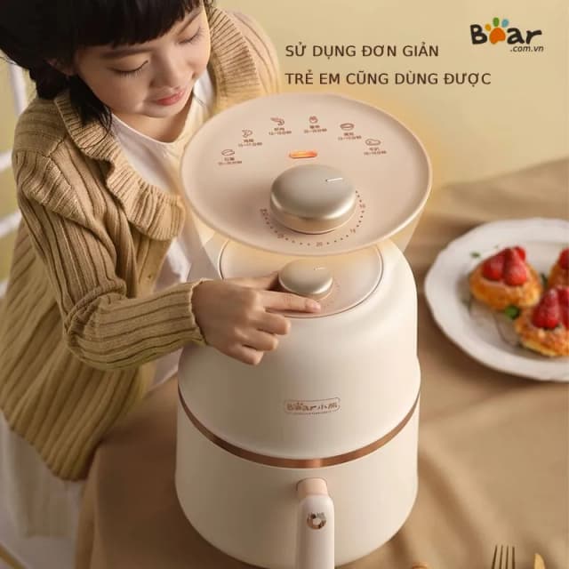 Top 1 so sánh giá Nồi chiên không dầu Bear 9 lít AFR-215BF - Tìm sản phẩm giá rẻ nhất - Ảnh 3