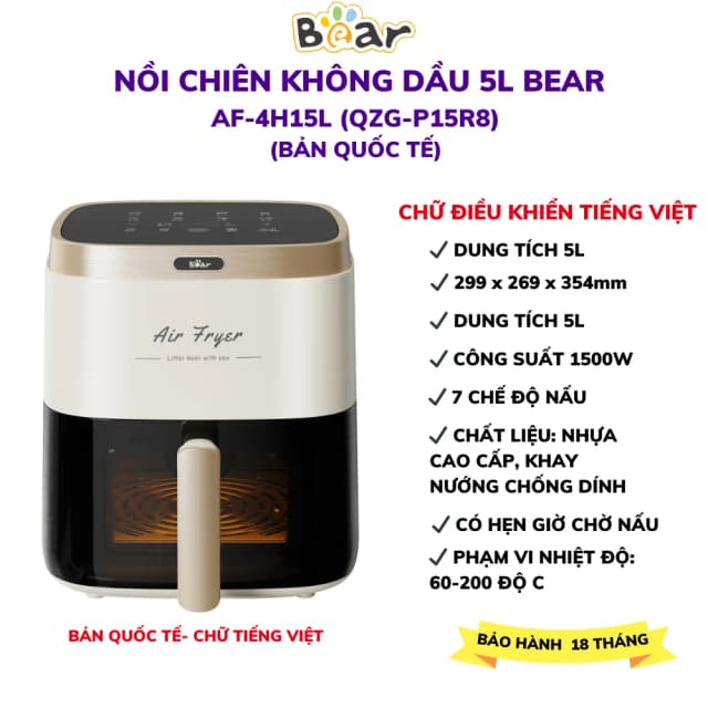 So sánh giá Nồi chiên không dầu Bear 6 lít AF-4H16K rẻ nhất? - Ảnh 11