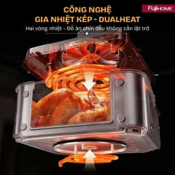 So sánh giá Nồi chiên không dầu FUJIHOME 9 lít A9DH - Tìm sản phẩm giá rẻ nhất - Ảnh 2
