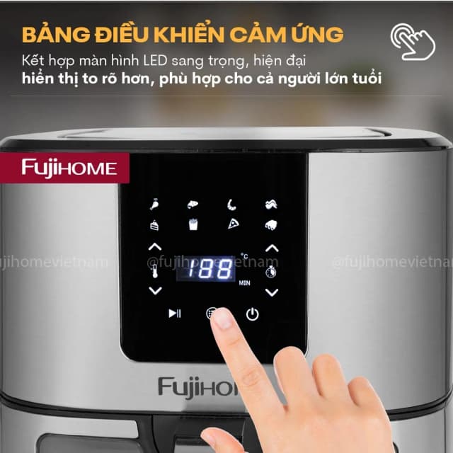 So sánh giá Nồi chiên không dầu FUJIHOME 10 lít A10DG rẻ nhất? - Ảnh 16