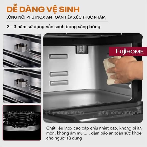 So sánh giá Nồi chiên không dầu FUJIHOME 12 lít A12DB rẻ nhất? - Ảnh 16