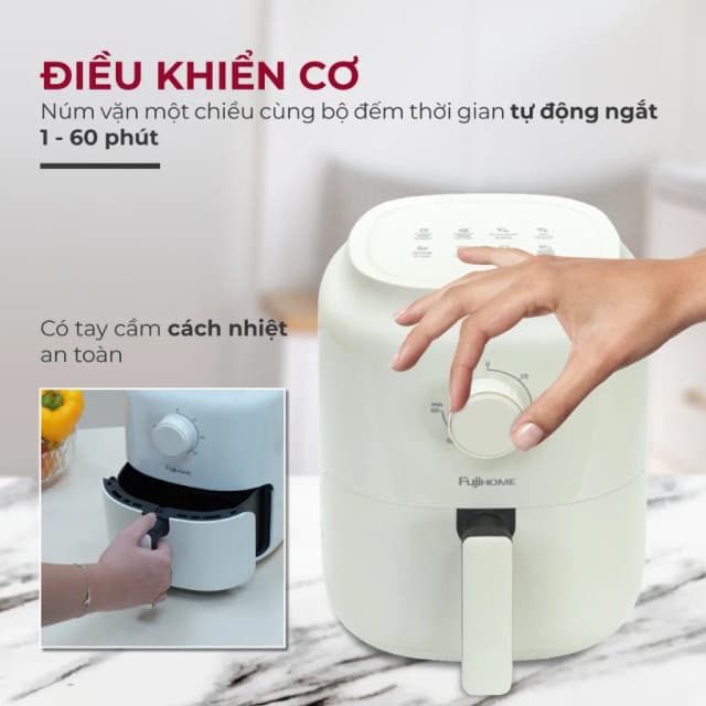 So sánh giá Nồi chiên không dầu FUJIHOME 3.2 lít A3B rẻ nhất? - Ảnh 15