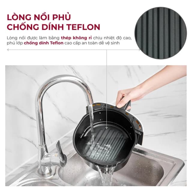 So sánh giá Nồi chiên không dầu FUJIHOME 3.2 lít A3W rẻ nhất? - Ảnh 5