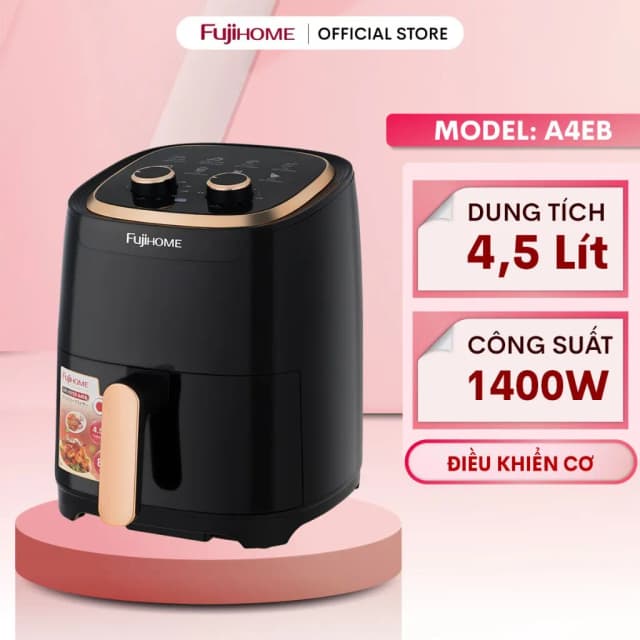 So sánh giá Nồi chiên không dầu FUJIHOME 4.5 lít A4EB rẻ nhất? - Ảnh 16