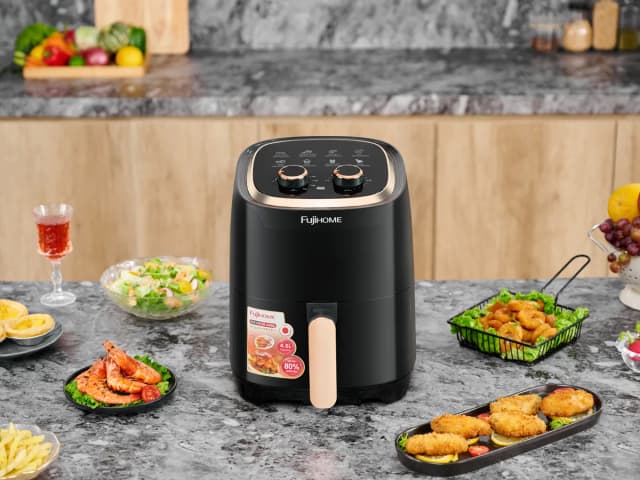 So sánh giá Nồi chiên không dầu FUJIHOME 4.5 lít A4EB rẻ nhất? - Ảnh 8