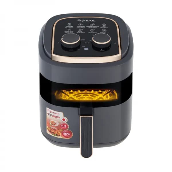 So sánh giá Nồi chiên không dầu FUJIHOME 5.5 lít A5GG rẻ nhất? - Ảnh 2