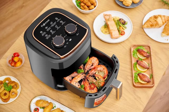 So sánh giá Nồi chiên không dầu FUJIHOME 5.5 lít A5GG rẻ nhất? - Ảnh 11