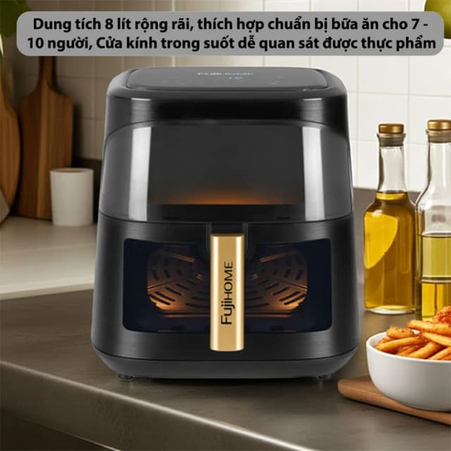 So sánh giá Nồi chiên không dầu FUJIHOME 8 lít A8DG1NEW rẻ nhất? - Ảnh 15