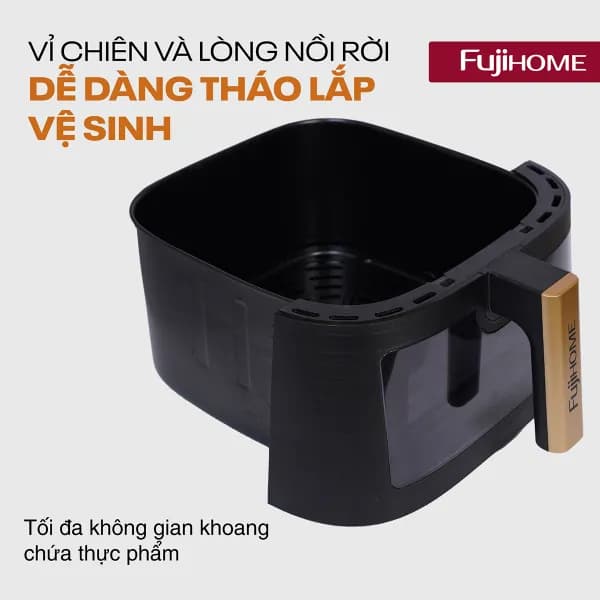 So sánh giá Nồi chiên không dầu FUJIHOME 8 lít A8DG1NEW rẻ nhất? - Ảnh 17