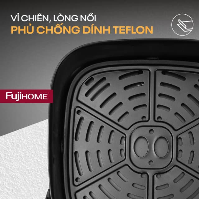 So sánh giá Nồi chiên không dầu FUJIHOME 8 lít A8DG1NEW rẻ nhất? - Ảnh 18