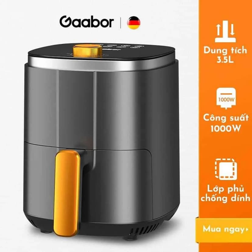 Nồi chiên không dầu Gaabor 5 lít AF-45M02A - Giá rẻ nhất hôm nay - Ảnh 36