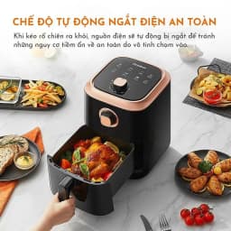 Nồi chiên không dầu Gaabor 5 lít AF-45M02A - Giá rẻ nhất hôm nay - Ảnh 10