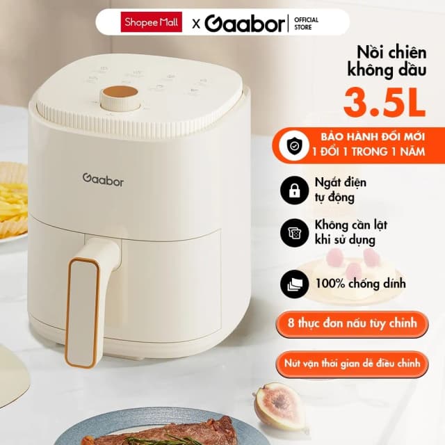So sánh giá Nồi chiên không dầu Gaabor 3.5 lít AF-35M01A rẻ nhất? - Ảnh 13