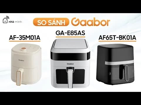 So sánh giá Nồi chiên không dầu Gaabor 3.5 lít AF-35M01A rẻ nhất? - Ảnh 18