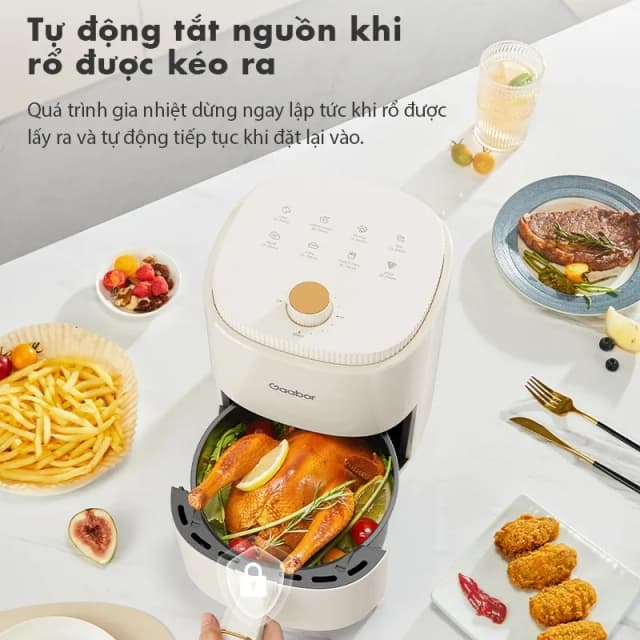 So sánh giá Nồi chiên không dầu Gaabor 3.5 lít AF-35M01A rẻ nhất? - Ảnh 8