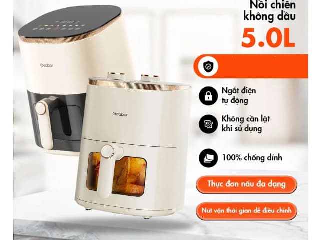 So sánh giá Nồi chiên không dầu Gaabor 5 lít AF-45M01A rẻ nhất? - Ảnh 7