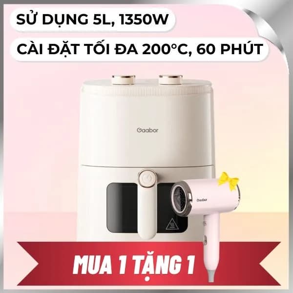 So sánh giá Nồi chiên không dầu Gaabor 5 lít AF-45M01A rẻ nhất? - Ảnh 10