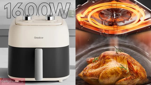 Top 1 so sánh giá Nồi chiên không dầu Gaabor 8 lít AF-80M01A - Tìm sản phẩm giá rẻ nhất - Ảnh 11