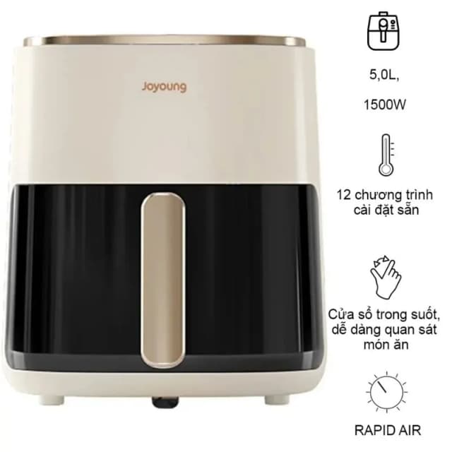 Top 1 so sánh giá Nồi chiên không dầu Joyoung 6 lít JAF-579 - Tìm sản phẩm giá rẻ nhất - Ảnh 29