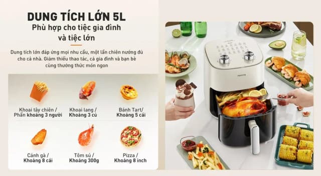 Top 1 so sánh giá Nồi chiên không dầu Joyoung 6 lít JAF-579 - Tìm sản phẩm giá rẻ nhất - Ảnh 61
