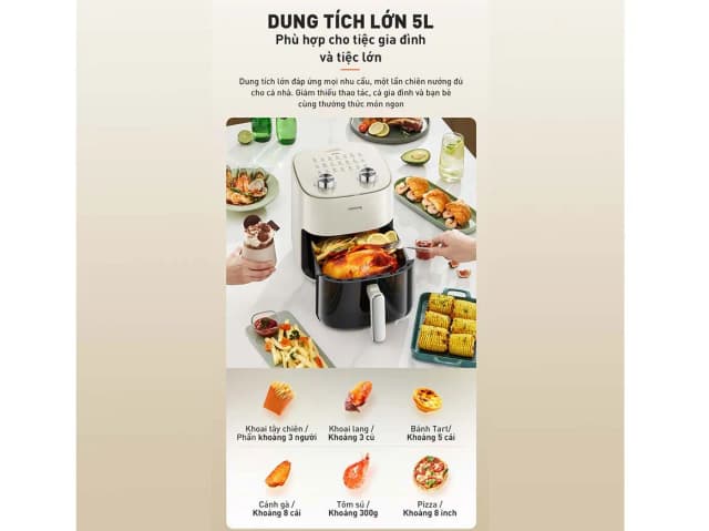 Top 1 so sánh giá Nồi chiên không dầu Joyoung 6 lít JAF-579 - Tìm sản phẩm giá rẻ nhất - Ảnh 71