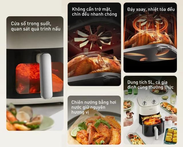 Top 1 so sánh giá Nồi chiên không dầu Joyoung 6 lít JAF-579 - Tìm sản phẩm giá rẻ nhất - Ảnh 75