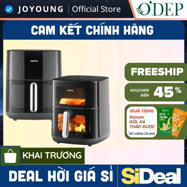 Top 1 so sánh giá Nồi chiên không dầu Joyoung 6 lít JAF-579 - Tìm sản phẩm giá rẻ nhất - Ảnh 9