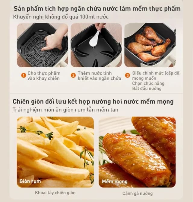 Top 1 so sánh giá Nồi chiên không dầu Joyoung 6 lít JAF-579 - Tìm sản phẩm giá rẻ nhất - Ảnh 96