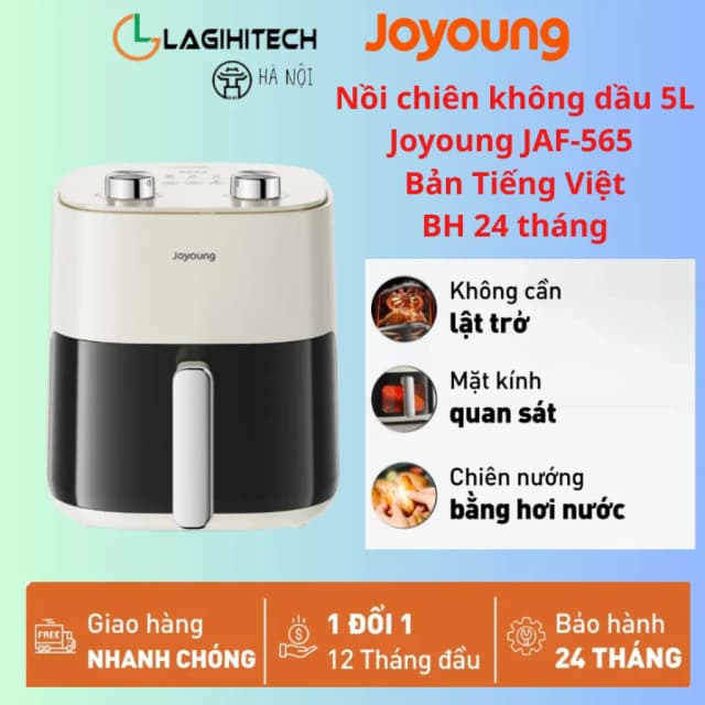Top 1 so sánh giá Nồi chiên không dầu Joyoung 6 lít JAF-579 - Tìm sản phẩm giá rẻ nhất - Ảnh 97
