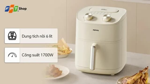 Top 1 so sánh giá Nồi chiên không dầu Joyoung 6 lít JAF-612 - Tìm sản phẩm giá rẻ nhất - Ảnh 15