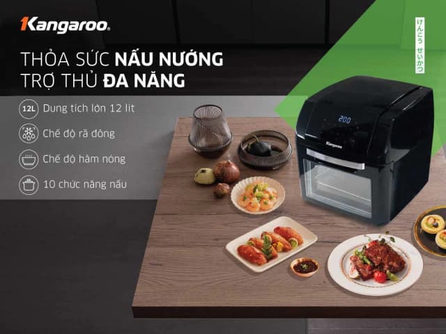 So sánh giá Nồi chiên không dầu Kangaroo 12 lít KGAF122DG rẻ nhất? - Ảnh 17