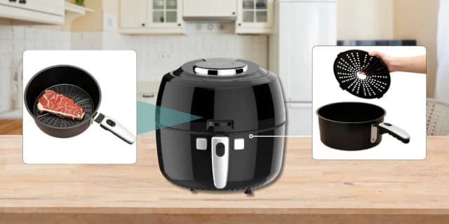 Top 1 so sánh giá Nồi chiên không dầu Kangaroo 6.5 lít KGAF65M1G - Tìm sản phẩm giá rẻ nhất - Ảnh 12