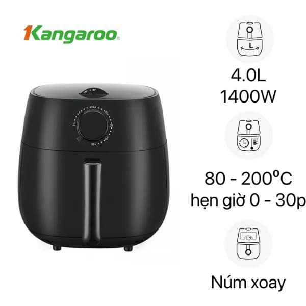 So sánh giá Nồi chiên không dầu Kangaroo 4 lít KG42AF1 rẻ nhất? - Ảnh 7