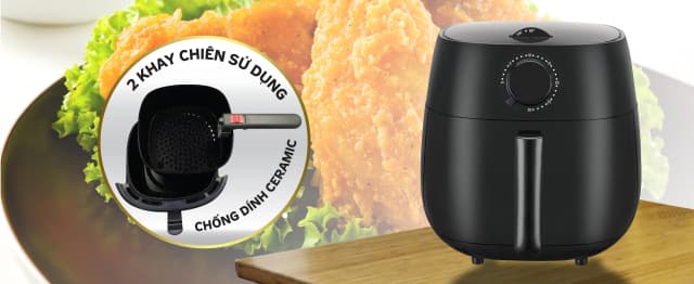 So sánh giá Nồi chiên không dầu Kangaroo 4 lít KG42AF1 rẻ nhất? - Ảnh 8